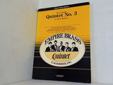 楽譜・スコア 5重奏曲 第3番 金管5重奏  Brass Quintet No. 3  Brass Quintet  ヴィクトル・エワルド Victor Ewald G. Schirmer