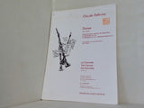 楽譜・スコア ダンス クラリネット四重奏 クロード・ドビュッシー Gerard Billaudot Editeur ジャン・テデ