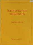 楽譜・スコア トロンボーン四重奏のための組曲 Suite for Four Trombones Gordon Jacob Boosey ＆ Hawkes ゴードン・ジェイコブ