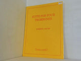 楽譜・スコア トロンボーン四重奏のための組曲 Suite for Four Trombones Gordon Jacob Boosey ＆ Hawkes ゴードン・ジェイコブ