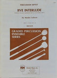 楽譜・スコア Jive Interlude 打楽器七重奏 Maxine LefeverGraded Percussion Ensemble Series マキシン・レフィーバー