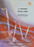 楽譜・スコア トリオ・ソナタ SONATE A TROIS F.A. Bonporti Gérard Billaudot ジャック・ランスロ F.A.ボンポルティ