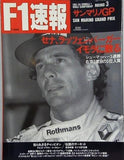 F1速報 サンマリノGP 1994 セナ ラッツェンバーガー イモラに散る