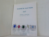 毎日オークション カタログ MAINICHI AUCTION 547 JEWELRY ＆ WATCHES 26 AUGUST 2017