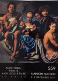 毎日オークション カタログ MAINICHI AUCTION 559 PAINTINGS PRINTS AND SCLPTURE 絵画・版画・彫刻 8-9 DECEMBER 2017