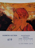 毎日オークション カタログ MAINICHI AUCTION 619 PAINTINGS PRINTS AND SCLPTURE 絵画・版画・彫刻 12 OCTOBER 2019