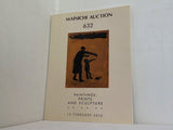 毎日オークション カタログ MAINICHI AUCTION 632 PAINTINGS PRINTS AND SCLPTURE 絵画・版画・彫刻 15 FEBRUARY 2020