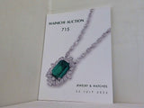 毎日オークション カタログ MAINICHI AUCTION 715 JEWELRY ＆ WATCHES 22 JULY 2022