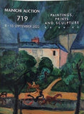 毎日オークション カタログ MAINICHI AUCTION 719 PAINTINGS PRINTS AND SCLPTURE 絵画・版画・彫刻 9-10 SEPTEMBER 2022