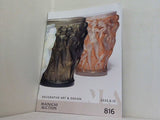 毎日オークション カタログ MAINICHI AUCTION 816 DECORATIVE ART ＆ DESIGN 2025.6.13