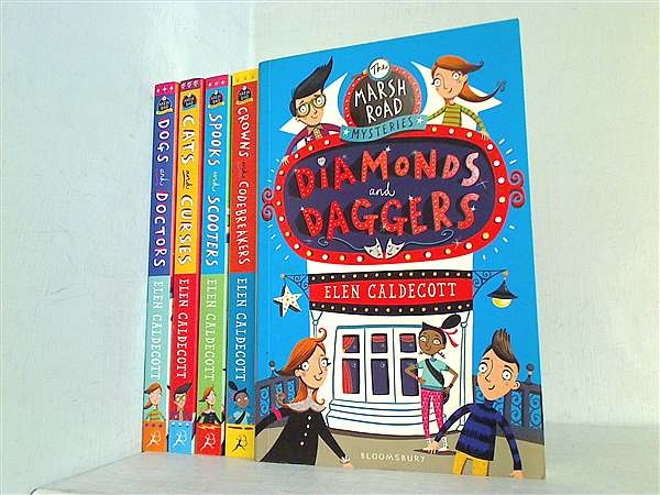 Marsh Road Mysteries series Diamonds and Daggers etc. Elen Caldecott ５点。