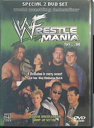 WWF レッスルマニア 2000 WWF WRESTLEMANIA 2000 April 2