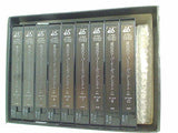 SRS 速読 能力開発 栗田式スーパーリーディングシステム テキスト12点。VHS9点 STEP5欠品,STEP3ケース私物に交換済 付属。BOXケース付属。カセットテープ11点付属。