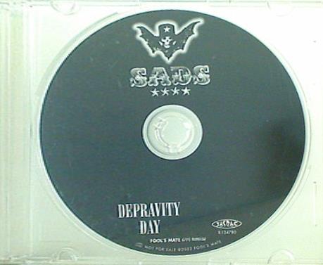 SADS DEPRAVITY DAY FOOL’S MATE 2002年 6月号 付録