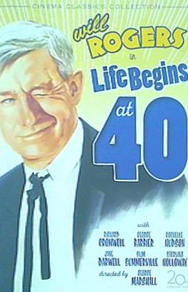 ウィル・ロジャース Will Rogers in Life Begins at 40