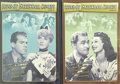 スクリューボール・コメディ Icons of Screwball Comedy