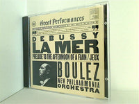 DEBUSSY LA MER BOULEZ