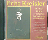 KREISLER THE FIRST VICTOR RECORDINGS