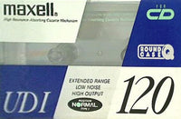 カセットテープ maxell カセットテープ UdⅠ ノーマルポジション 120分