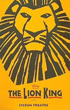 THE LION KING LYCEUM THEATRE
