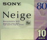 SONY 10MDW80NED ミニディスク 80分10枚組