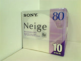 SONY 10MDW80NED ミニディスク 80分10枚組