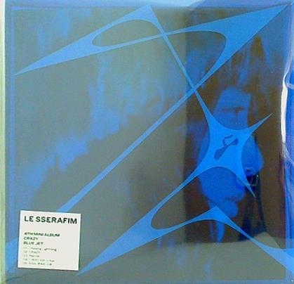LE SSERAFIM 4th Mini Album CRAZY  COMPACT ver.  BLUE JET