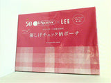 LESPORTSAC レスポートサック 優しげチェック柄ポーチ LEE 2024年 10月号 特別付録
