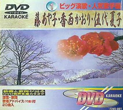 DVD音声多重カラオケ 藤あや子・香西かおり・伍代夏子 1 ビッグ演歌・人気歌手編