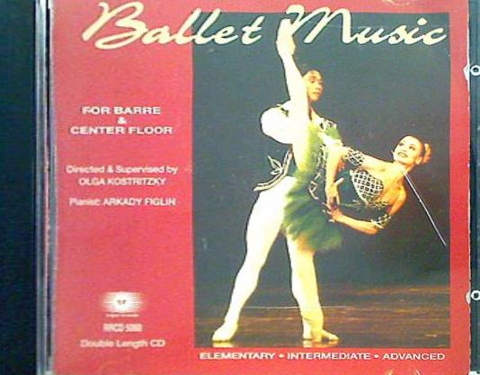 RRCD-5060 BALLET MUSIC FOR BARRE ＆ CENTER FLOOR Olga Kostritzky Arkady Figlin