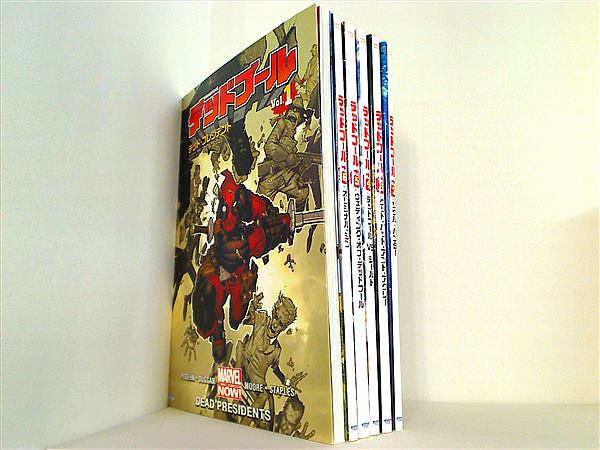 デッドプール デッド・プレジデント ジェリー・ダガン ブライアン・ポゼーン トニー・ムーア 高木 亮 １巻-５巻。５巻に解説書付属。 81KtqZAqXAL.jpg