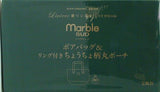 marble SUD ボアバッグ＆リング付きちょうちょ柄丸ポーチ リンネル 2025年 1月号付録