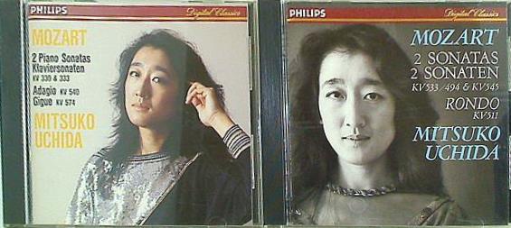 モーツァルト ピアノ・ソナタ 第10番,第13番,第15番,第18番 内田光子
