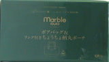 Marblesud ボアバッグ＆リング付きちょうちょ柄ポーチ リンネル 2025年 1月号 特別付録