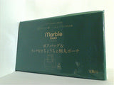 Marblesud ボアバッグ＆リング付きちょうちょ柄ポーチ リンネル 2025年 1月号 特別付録