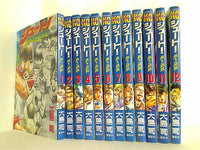 シュート 熱き挑戦 少年マガジンコミックス 大島 司 １巻-１２巻。