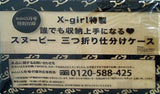 X-girl特製スヌーピー三つ折り仕分けケース mini 2019年 5月号 特別付録