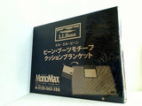 L.L.Bean ビーン・ブーツモチーフクッションブランケット MonoMax 2023年 12月号 特別付録
