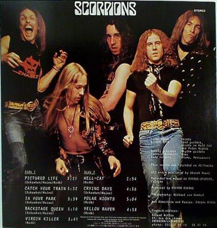 LPレコード 狂熱の蠍団 ヴァージン・キラー Scorpions – AOBADO