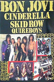 BON JOVI CINDERELLA SKID ROW QUIREBOYS 1990-1991