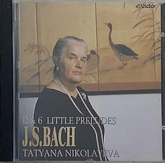 J.S.BACH タチアナ・ニコラーエワ　韓国版　バッハ 小プレリュードと小フーガ集