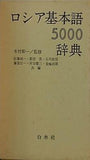 ロシア基本語5000辞典 白水社