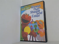 セサミストリート Sesame street Guess that shape and color