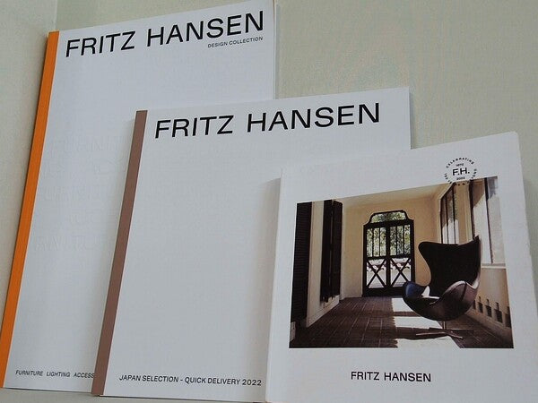 図録・カタログ Fritz Hansen フリッツハンセン150年の歴史 DESIGN2020 JAPAN SELECTION 2022 ３点。