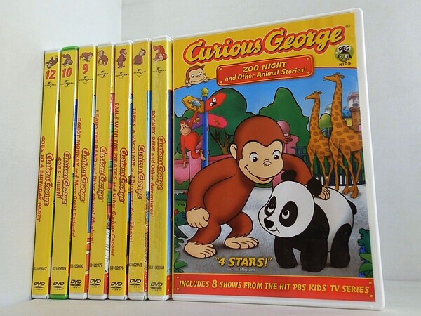 おさるのジョージ Curious George Series ZOO NIGHT ＆ OTHER ANIMAL STORIES etc