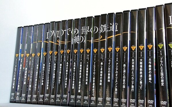 DVDでめぐる世界の鉄道 絶景の旅 スイス アルプスの登山電車 などのセット