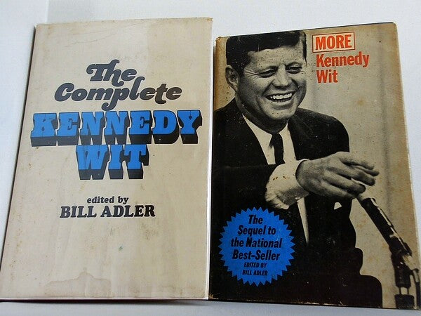 Kennedy Wit Bill Adler ２点。