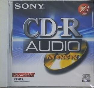 SONY ソニー CD-R AUDIO 74min CRM74