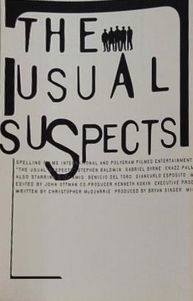 THE USUAL SUSPECTS Bryan Singer