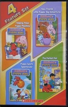 クリフォード Clifford's Puppy Days Four Feature Set